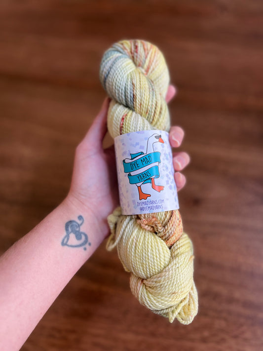 Genny Worsted from Dye Mad Yarns