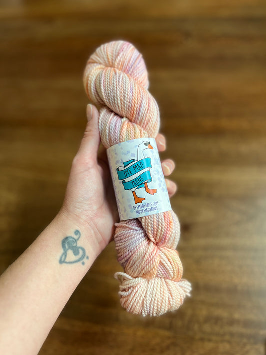 Genny Worsted from Dye Mad Yarns