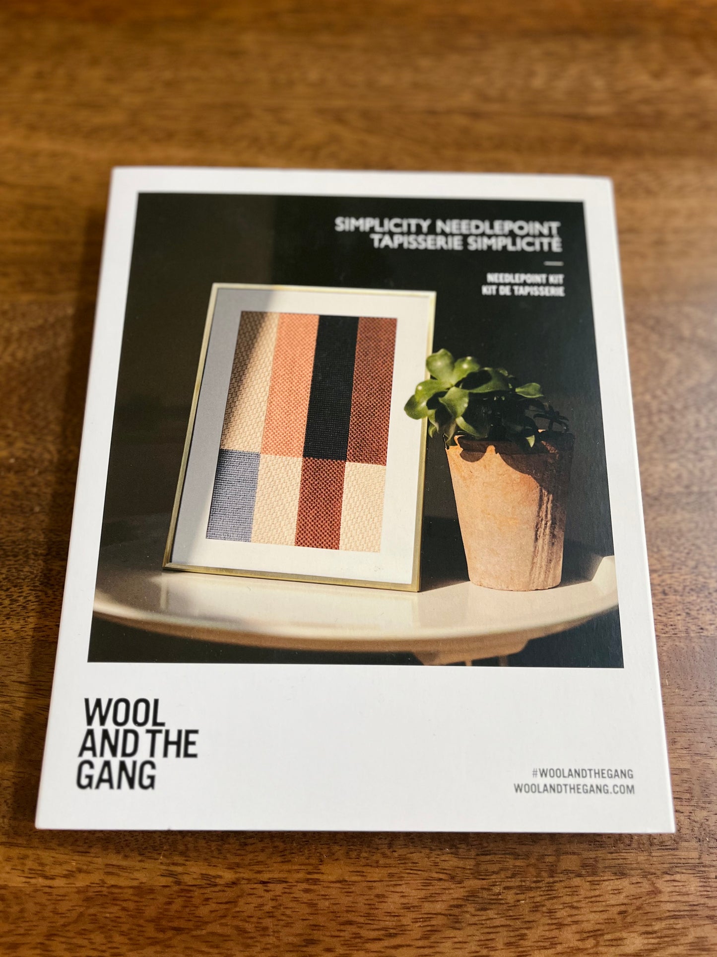 Needlepoint Kit from Wool and the Gang