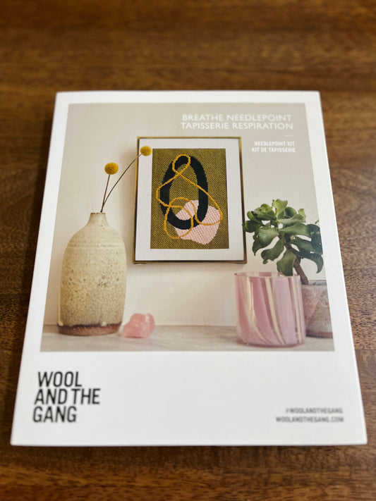 Needlepoint Kit from Wool and the Gang