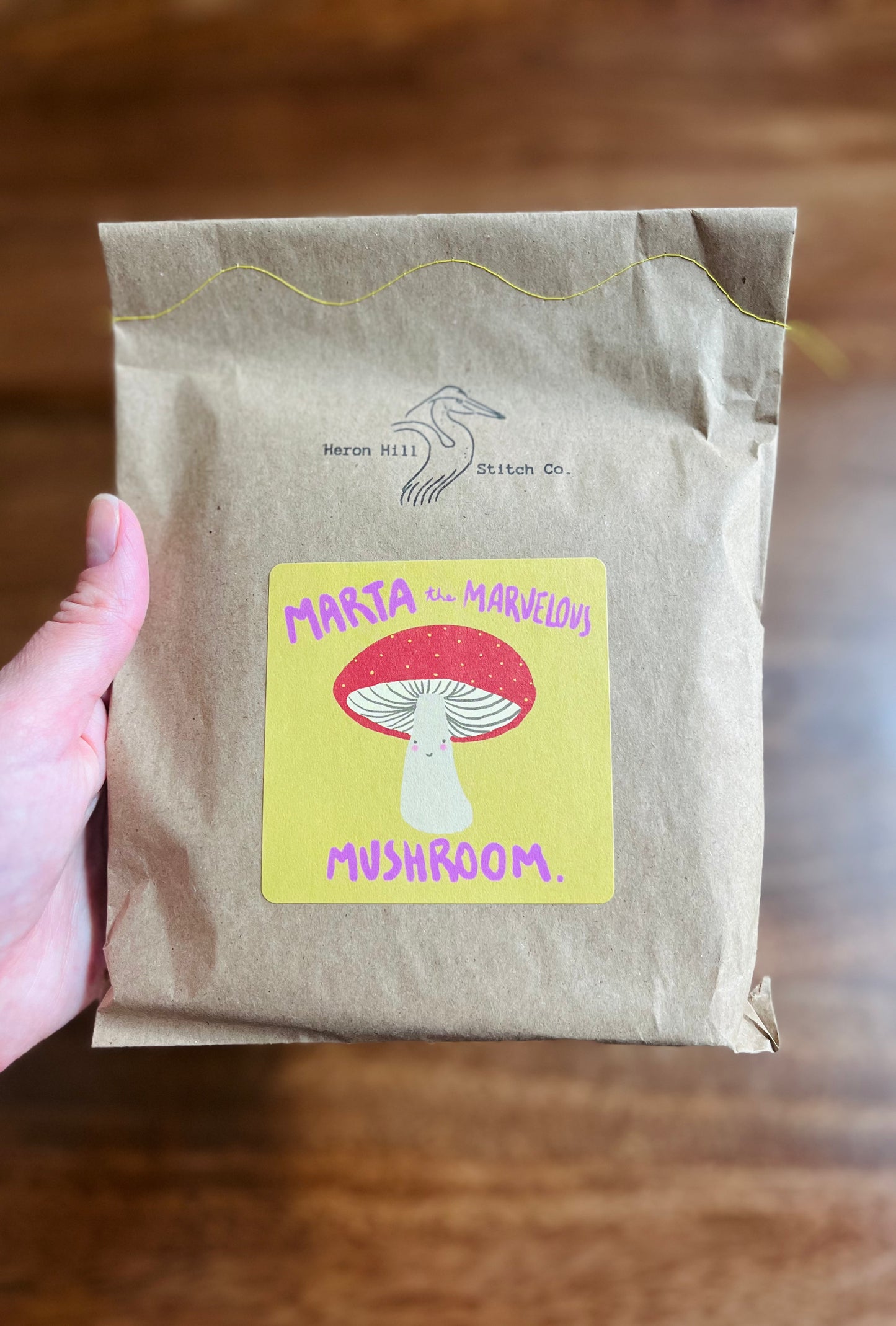 DIY Felt Plushie Kit from Heron Hill Stitch Co.