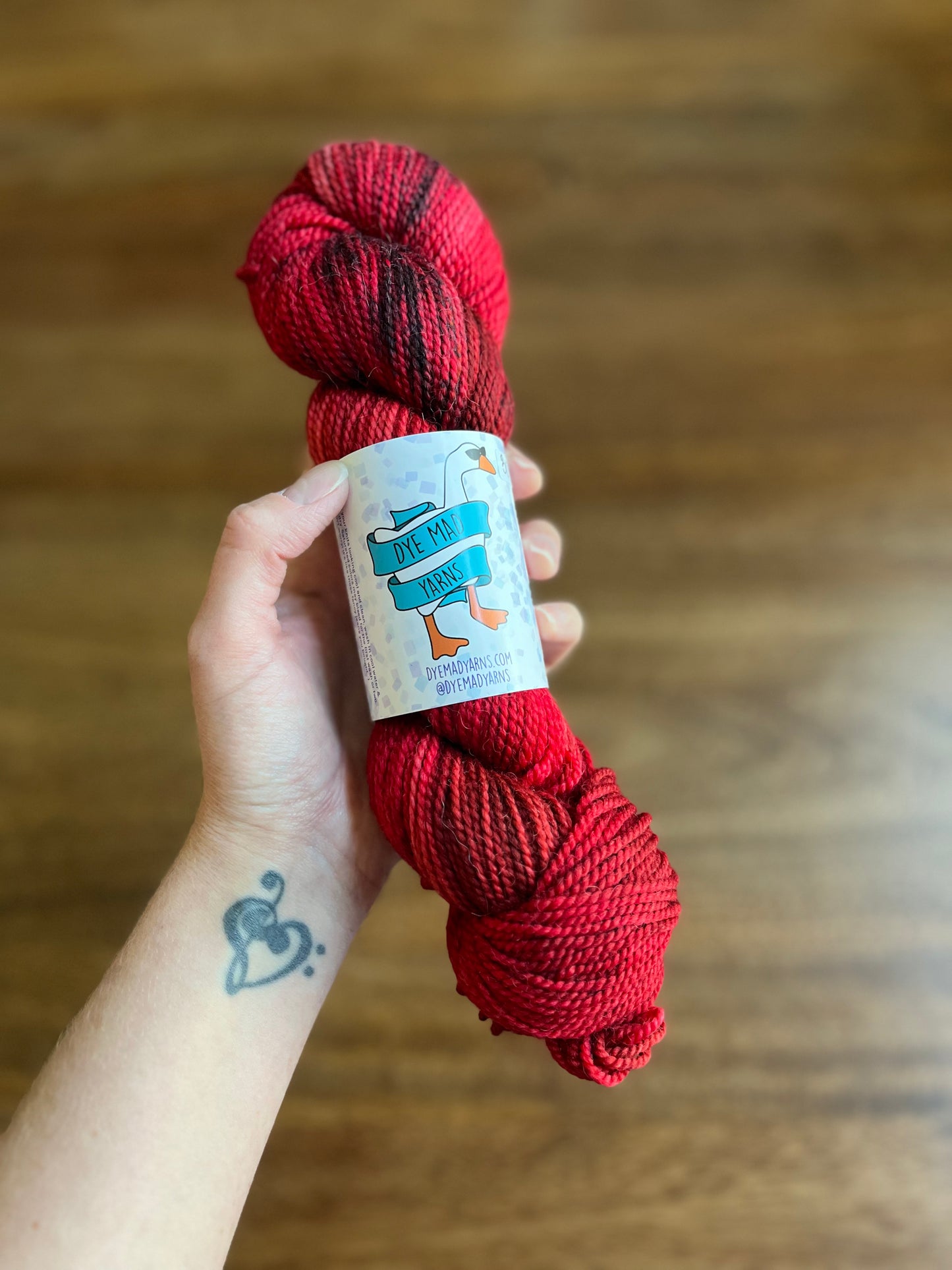 Genny Worsted from Dye Mad Yarns