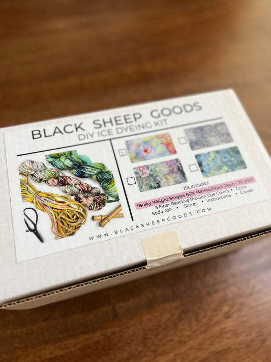 DIY Ice Dyeing Kit from Black Sheep Goods
