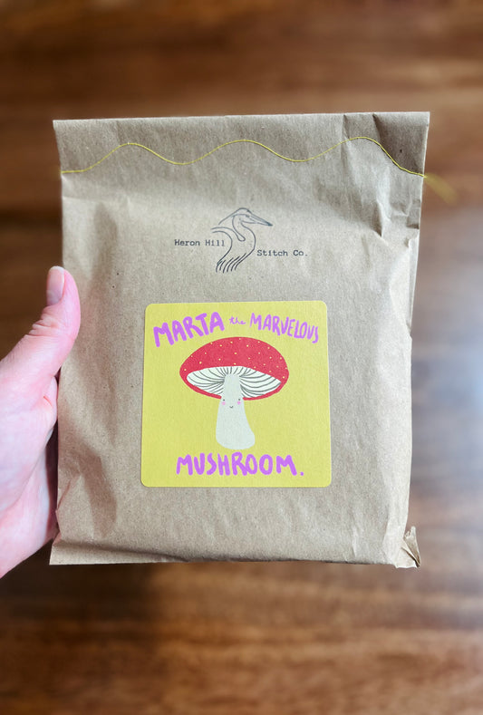 DIY Felt Plushie Kit from Heron Hill Stitch Co.