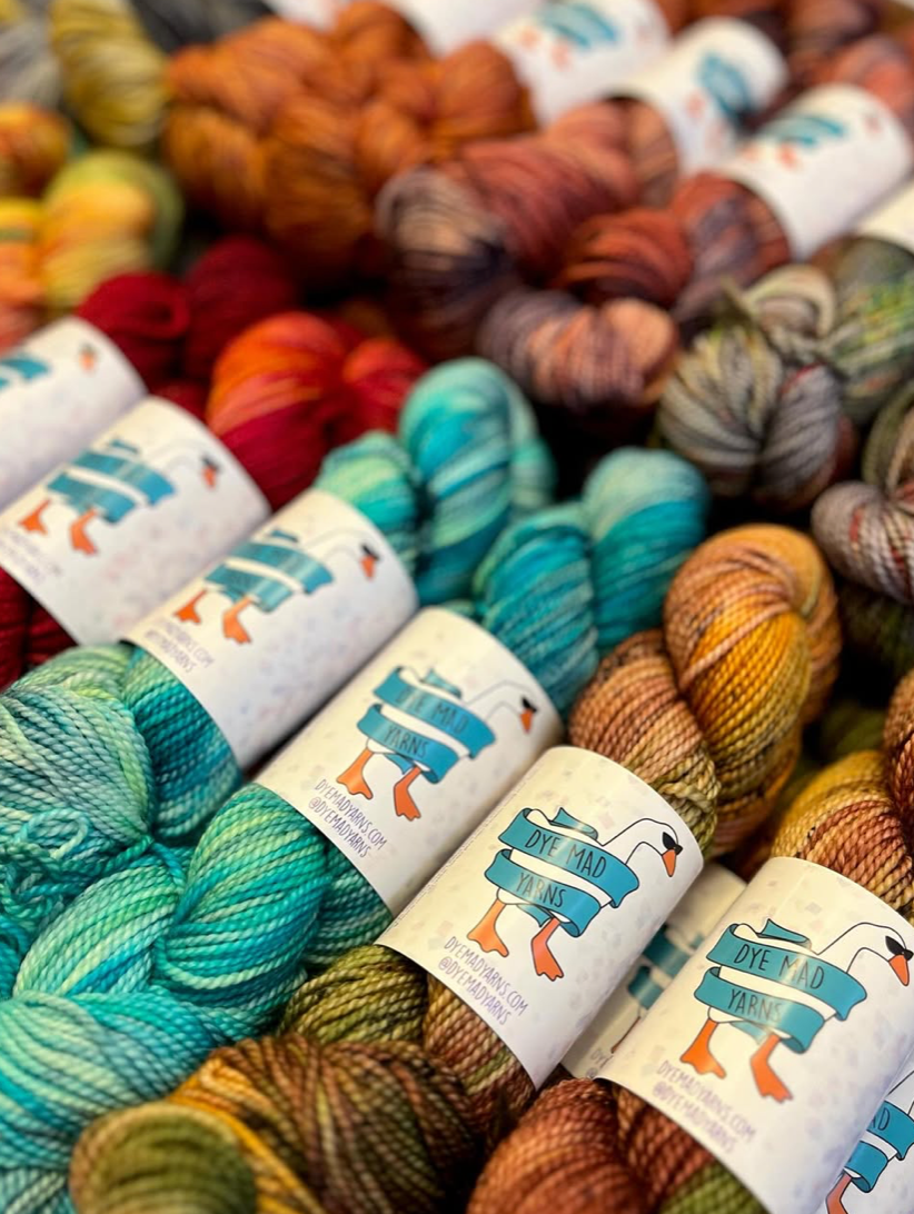 Genny Worsted from Dye Mad Yarns